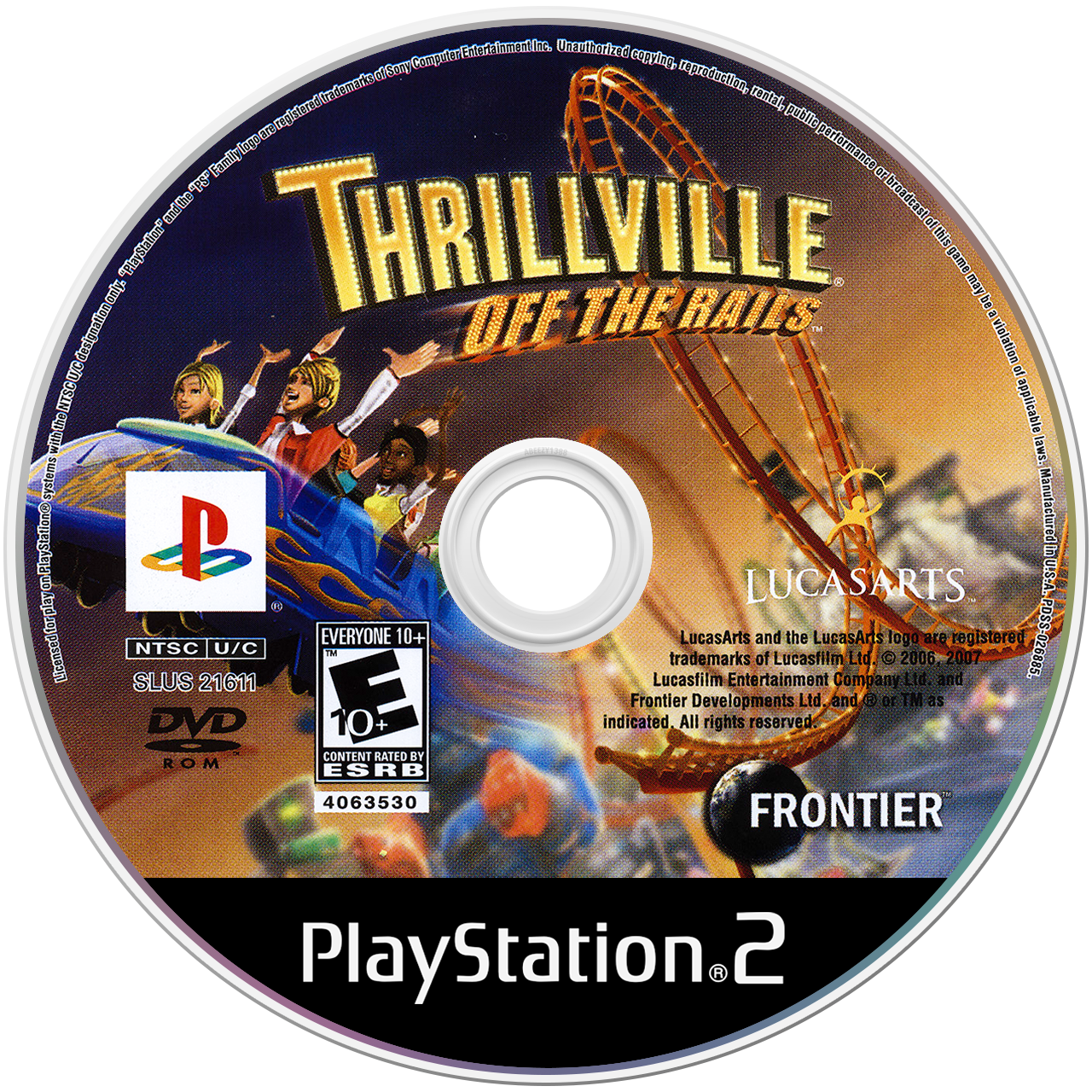 Thrillville Off The Rails media 4 for Playstation 2